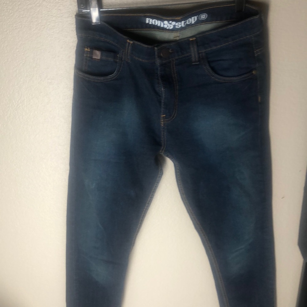 Men’s Skinny Blue Jeans